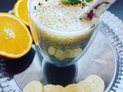 Une photo de tapioca dessert