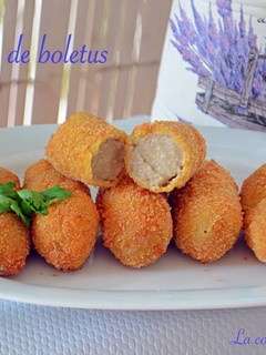 Una foto de Croquetas de boletus. (Thermomix)