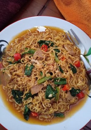 Foto resep Mie Nyemek Pedas Manis