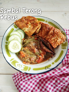 Foto resep Sambal Terong Rebus