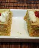 Tapa pastelito  de puerro y cabracho