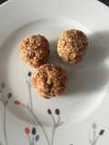 Bombones de avena y crema de cacahuete (BLW)