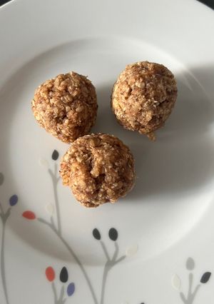 Una foto de Bombones de avena y crema de cacahuete (BLW)
