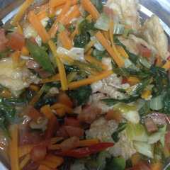 รูปของ Ayam Goreng Tepung Siram Pedas Manis