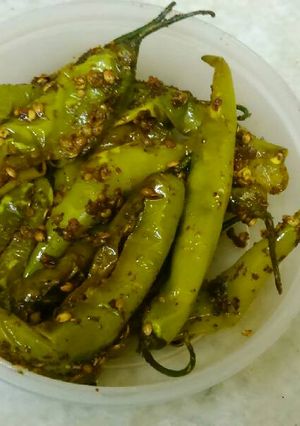 A picture of Tadka Mirch...