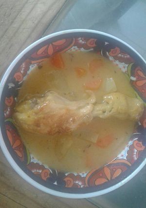 Una foto de Pollo a la Naranja