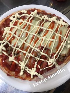 Foto resep Pizza teflon menul anti gagal