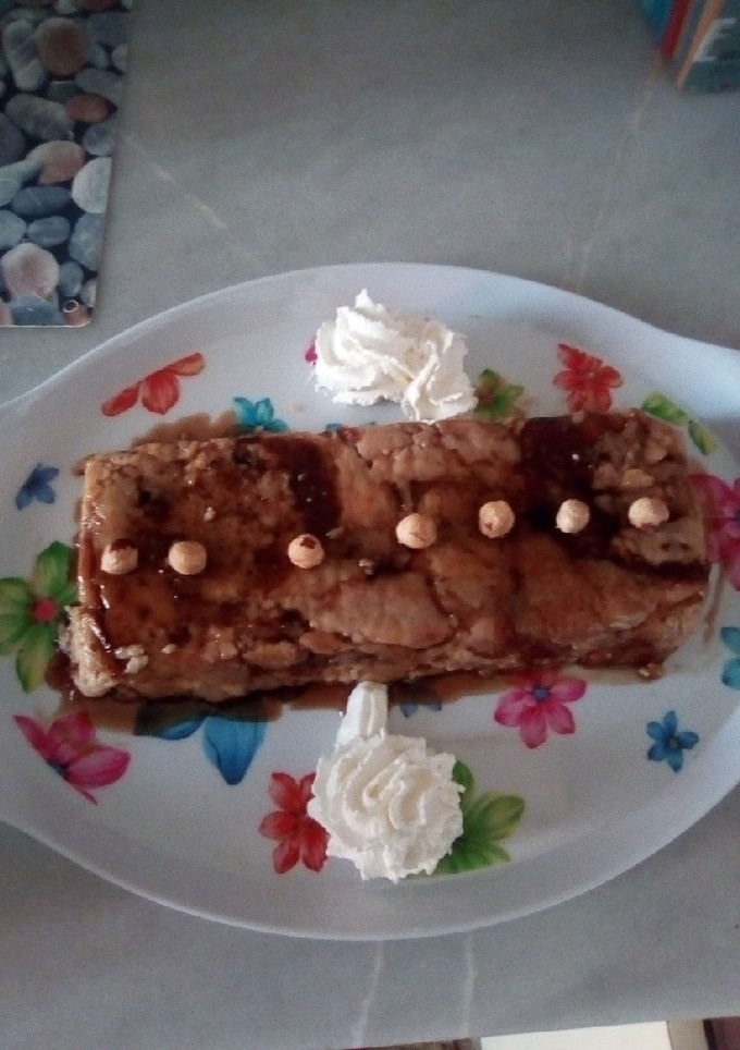 Una foto de Puding de galleta maría