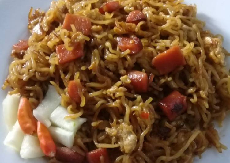 Kalori Indomie Goreng Ayam Geprek Hesapla butonuna