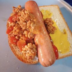A picture of Meat Sauce for Hotdogs and Nachos.