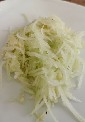 Une photo de Salade de chou rave