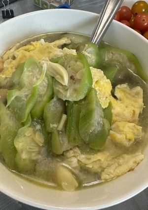 絲瓜蛋 的食譜成品照片