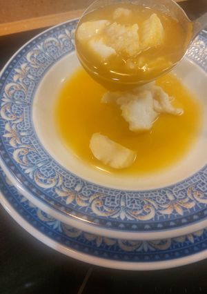 Una foto de Sopa de pescado del chef tramposo