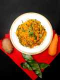 গাজর, আলু ও শিম ভাজা