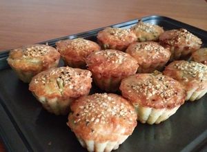 Foto di Muffins salati salmone e aneto