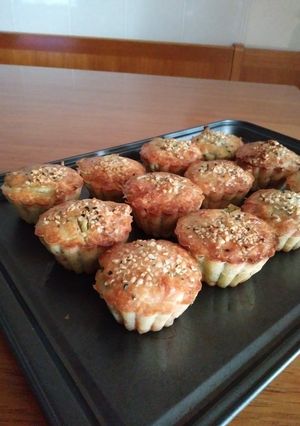 Foto di Muffins salati salmone e aneto