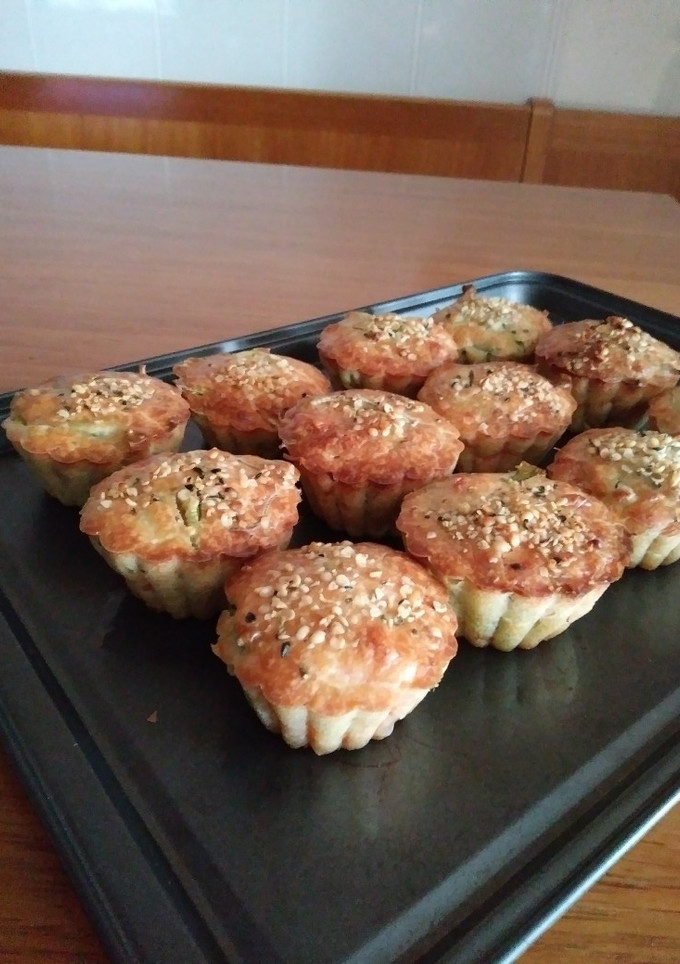 Foto di Muffins salati salmone e aneto