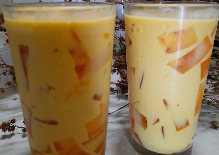 How to Make Tasty Ice Mango Jelly