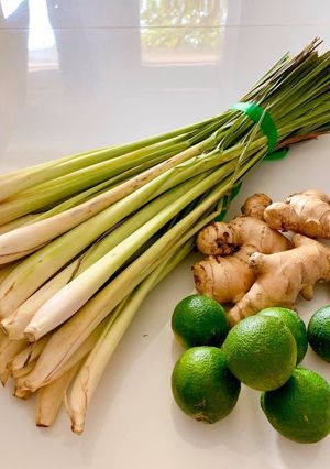 Hình của món Nước chanh sả.