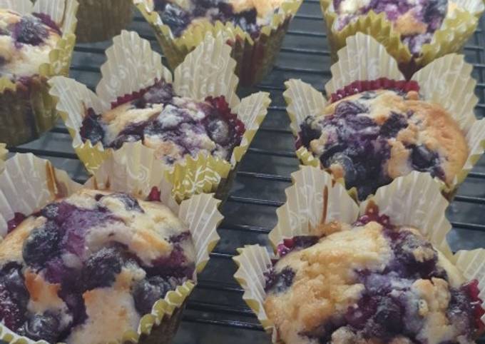 Blueberry muffins