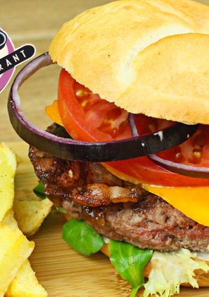 Una foto de Como Hacer la Hamburguesa estilo Tommy Mel`s