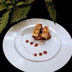 Chocolate condensed milk Bars A picture of Chocolate condensed milk Bars.