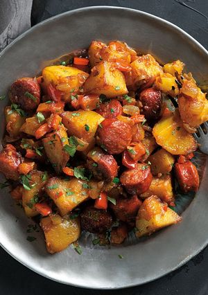A picture of Riojana Style Potatoes.
