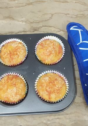A picture of Carrot Cup Cakes.