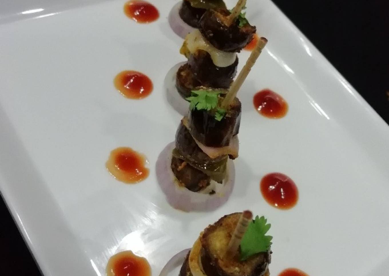 Brinjal tikka