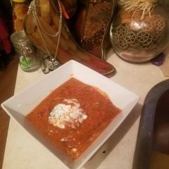 A picture of Wanted My Own Tomato Basil Soup.