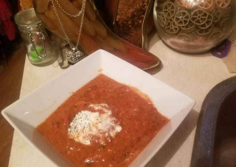 Wanted My Own Tomato Basil Soup