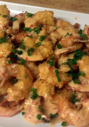 A picture of Bonefish Grill's Bang Bang Shrimp.