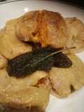 Pasta ripiena con zucca, amaretti e mostarda