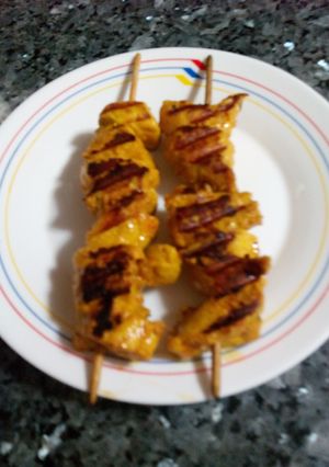 Una foto de Pinchos morunos
