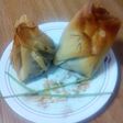 Paquetitos de carne picada y berenjena