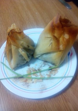 Una foto de Paquetitos de carne picada y berenjena