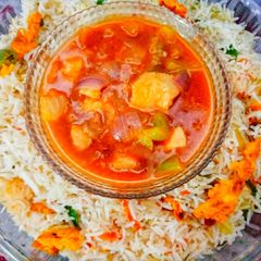 Chicken Manchurian! A picture of Chicken Manchurian!.