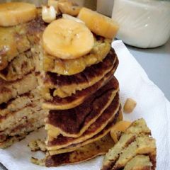 A picture of Banana oatmeal pancake.