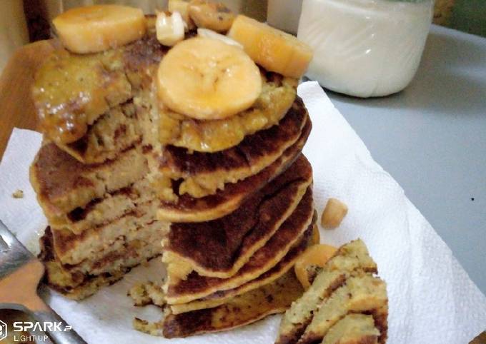 Banana oatmeal pancake Recipe