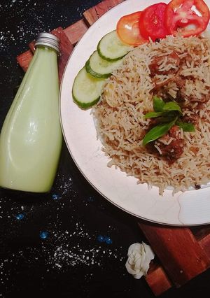 A picture of Beef pulao #eidkpakwan.