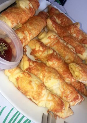Sajtos rúd recept fotója