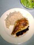 Sauteed Chicken Breasts with Curry and Sweet Chili Chutney