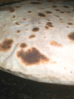A picture of Whole wheat Roti, chapati.