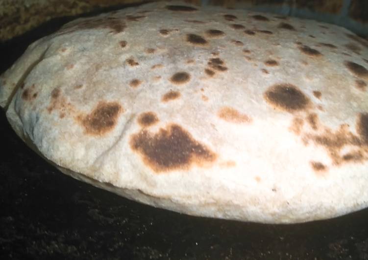 Steps to Make Homemade Whole wheat Roti, chapati