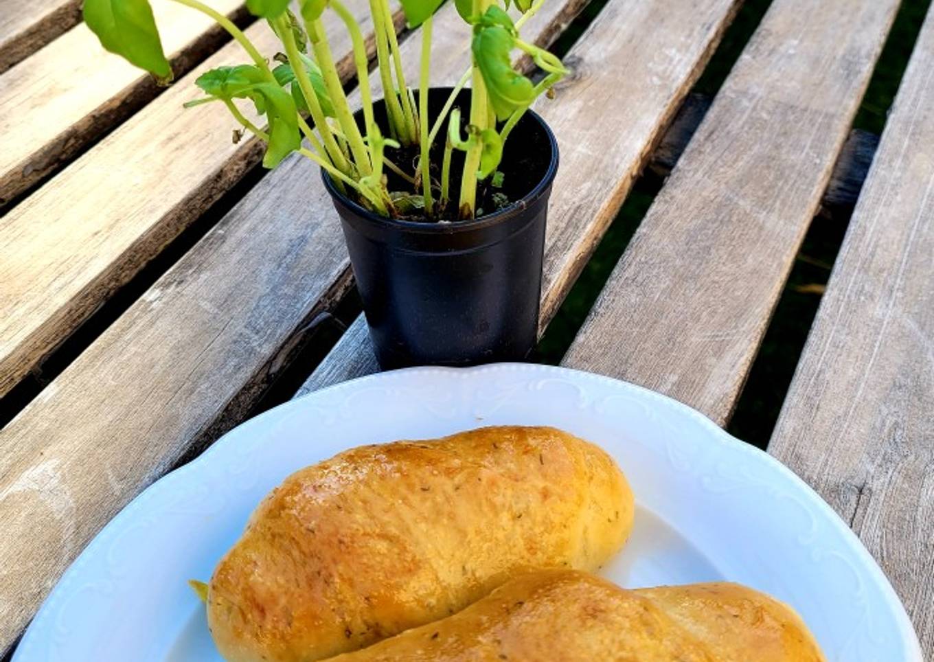 Basil Milk Bread