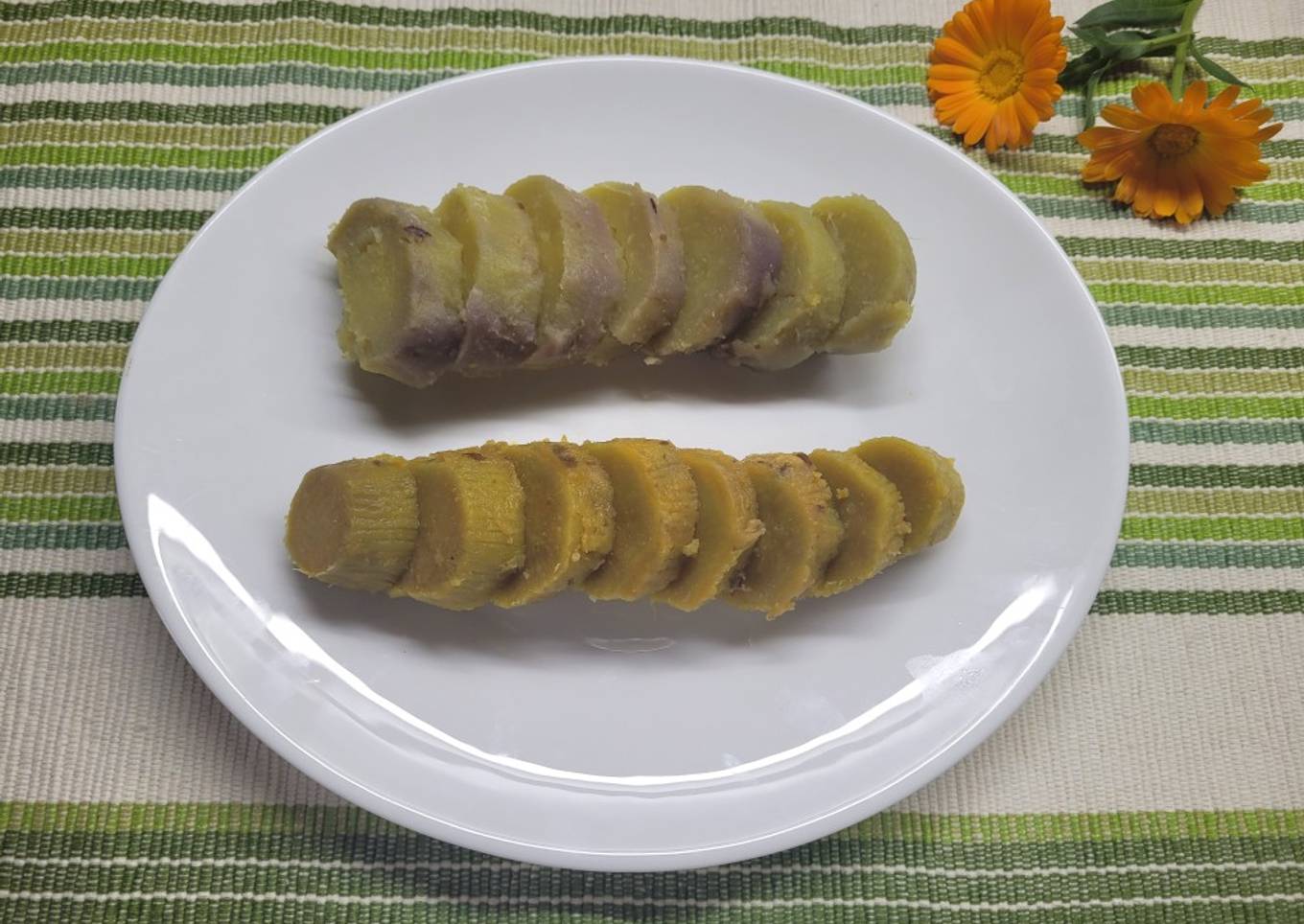 Batata doce cozida - Boniato dulce hervido