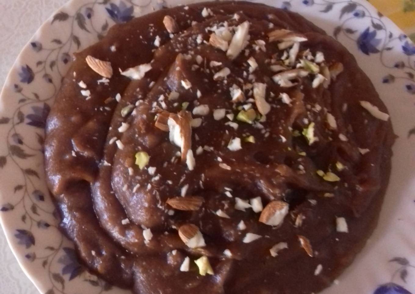 Wheat flour halwa