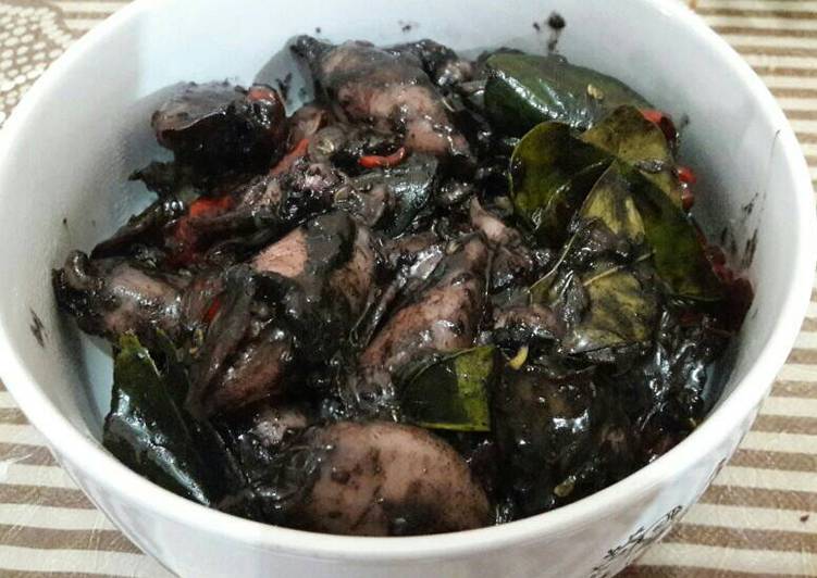 Cumi sotong sihitam sedap