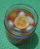 Asinan Rambutan Jeruk nipis