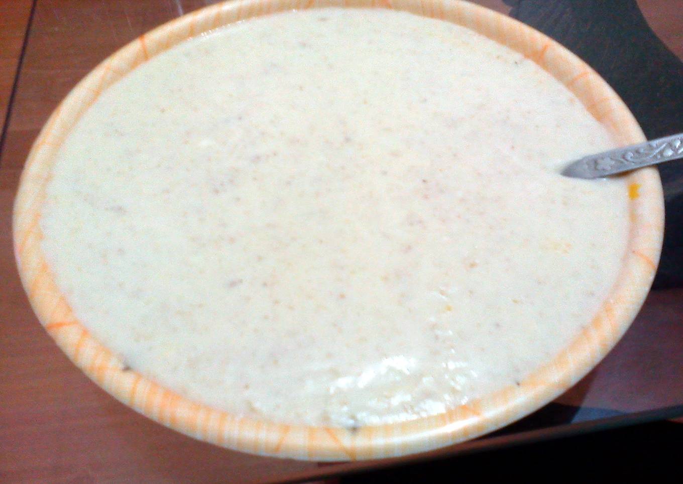 Porridge is healthy / ready for rest